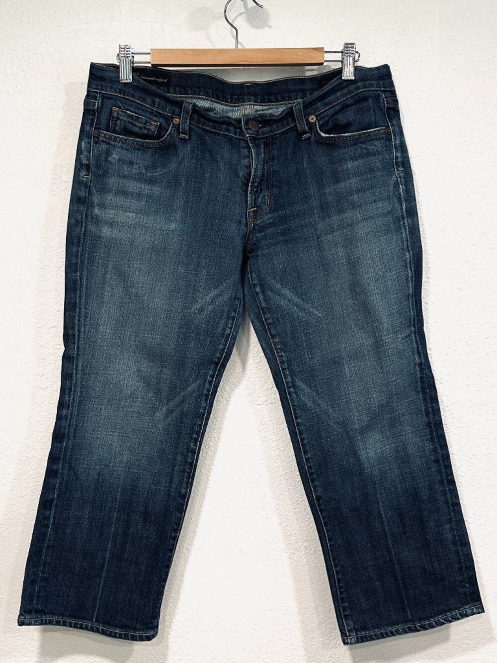 Citizens of Humanity Low Waist Cropped Jeans Kelly 063 Stretch W34xL23 Womens 32